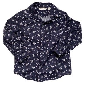Janie and Jack Boy’s Shirt Navy Blue/ Size: 3